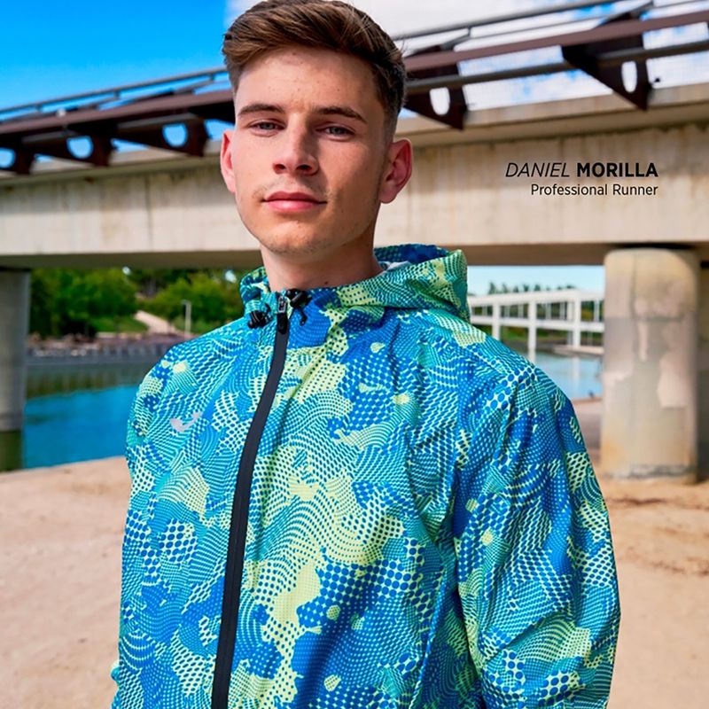 Kurtka do biegania męska Joma R-City Raincoat lime 8
