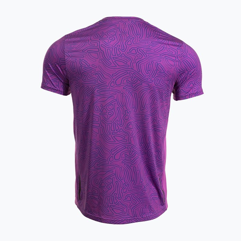 Koszulka do biegania męska Joma R-Nature violet 2