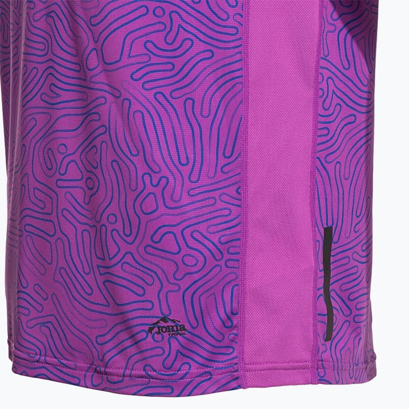 Koszulka do biegania męska Joma R-Nature violet 4