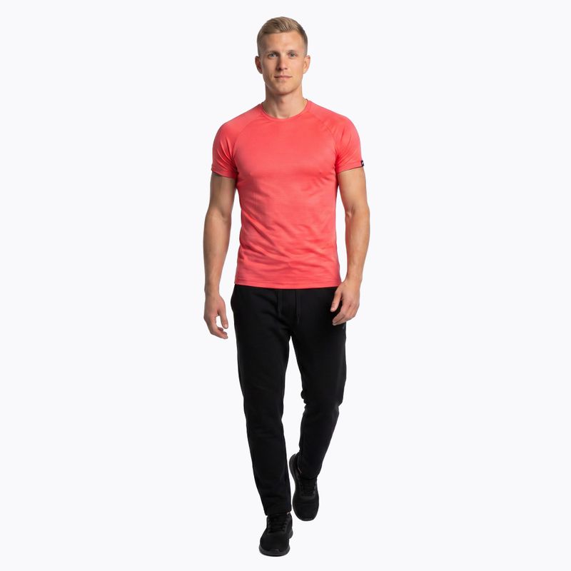 Koszulka do biegania męska Joma R-Night Iconic coral 2