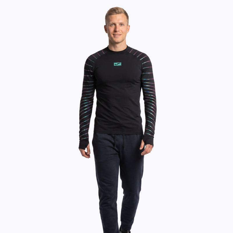 Longsleeve do biegania męski Joma R-Night black 2