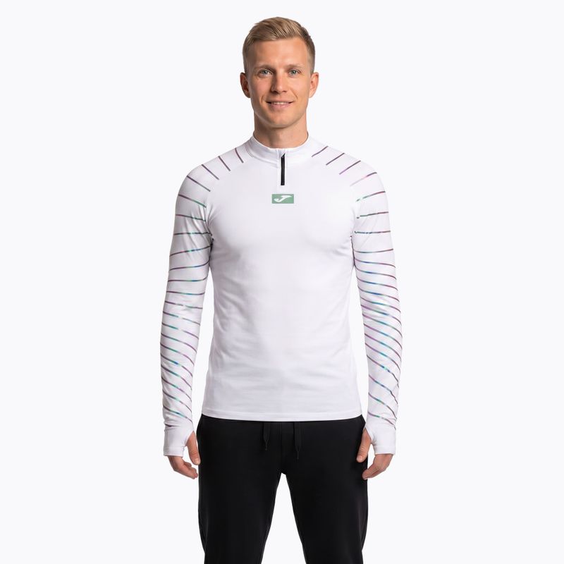 Longsleeve do biegania męski Joma R-Night white