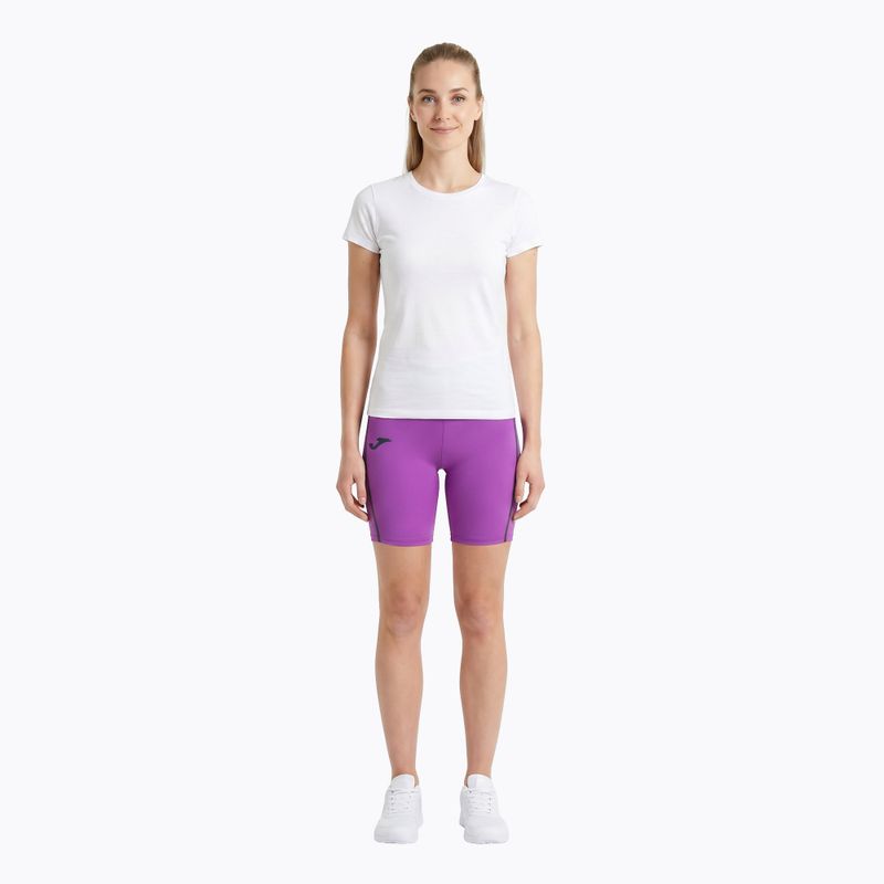 Spodenki do biegania damskie Joma R-City Iconic violet 2