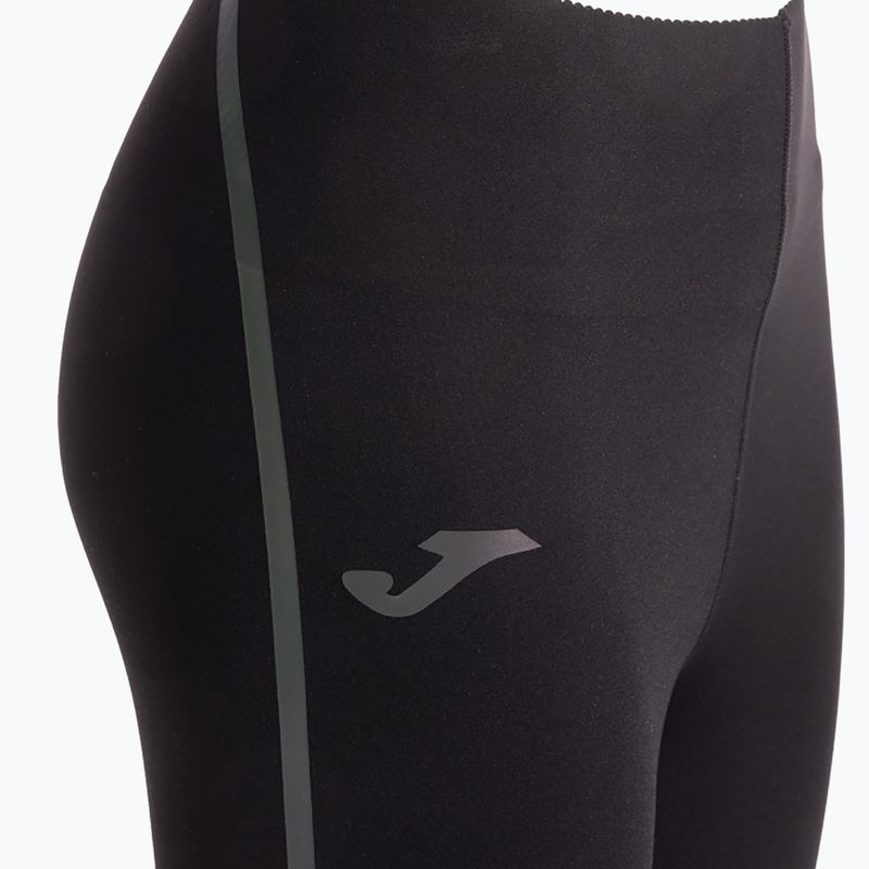 Legginsy do biegania damskie Joma R-Night black 6