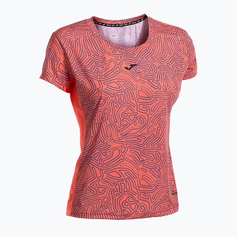 Koszulka do biegania damska Joma R-Nature coral 3