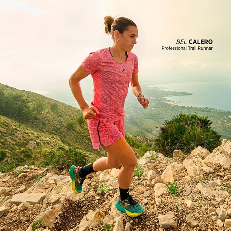 Koszulka do biegania damska Joma R-Nature coral 8