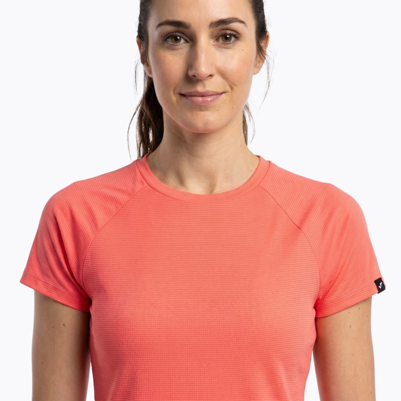 Koszulka do biegania damska Joma R-Night Iconic coral 4
