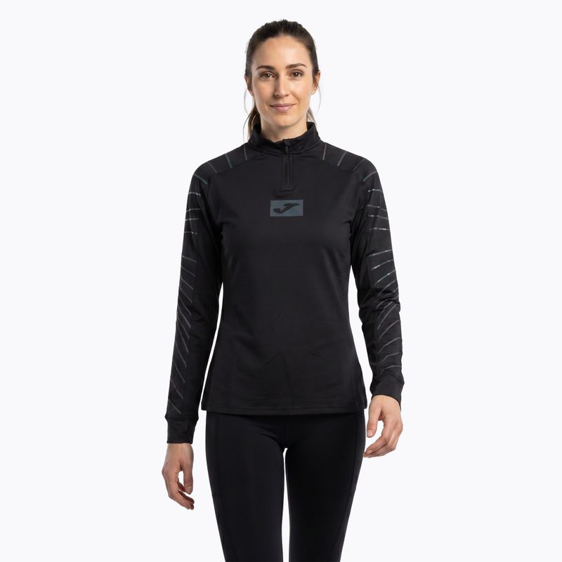 Bluza do biegania damska Joma R-Night black 3