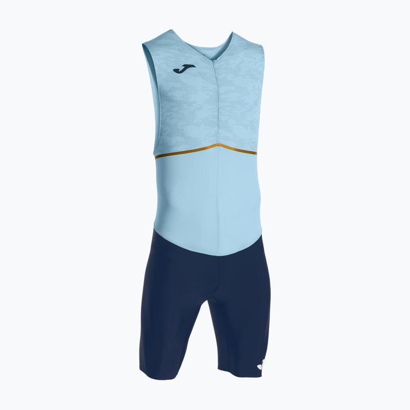Kombinezon triathlonowy męski Joma Record III Bodysuit sky blue-navy