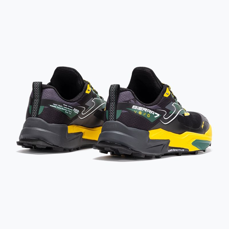 Buty do biegania męskie Joma Sierra black/lemon 3