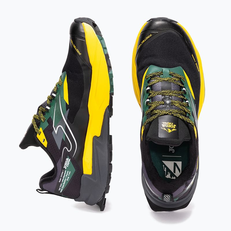 Buty do biegania męskie Joma Sierra black/lemon 4