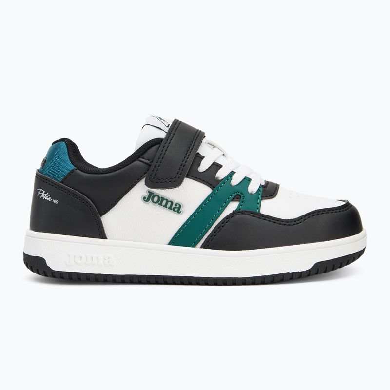 Buty dziecięce Joma Platea Low Jr white/green 2