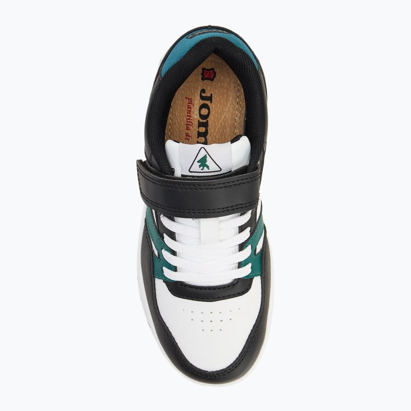 Buty dziecięce Joma Platea Low Jr white/green 5
