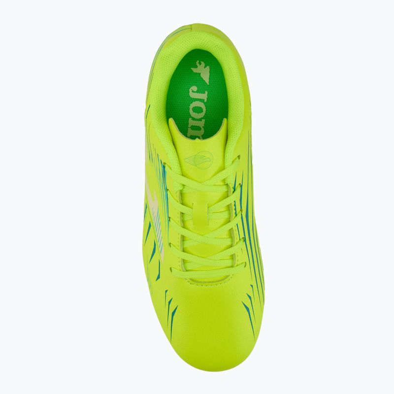 Buty piłkarskie dziecięce Joma Propulsion Jr HG fluor lemon 5