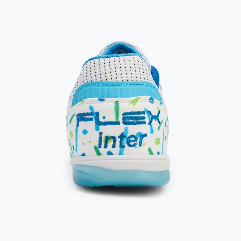 Buty piłkarskie męskie Joma Top Flex IN white/blue 6