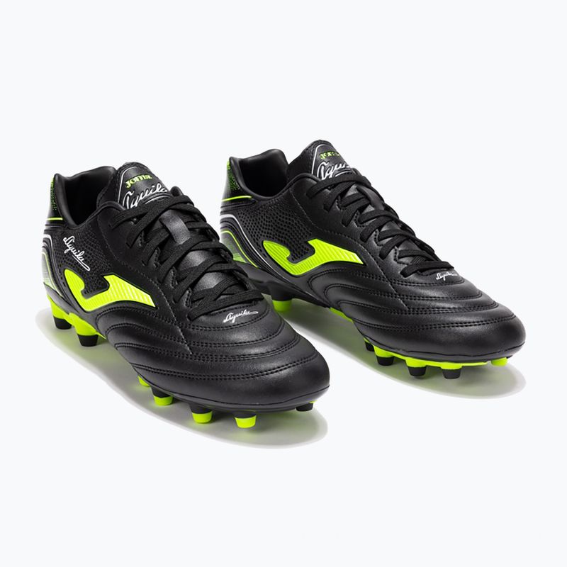 Buty piłkarskie męskie Joma Aguila FG black/yellow 9