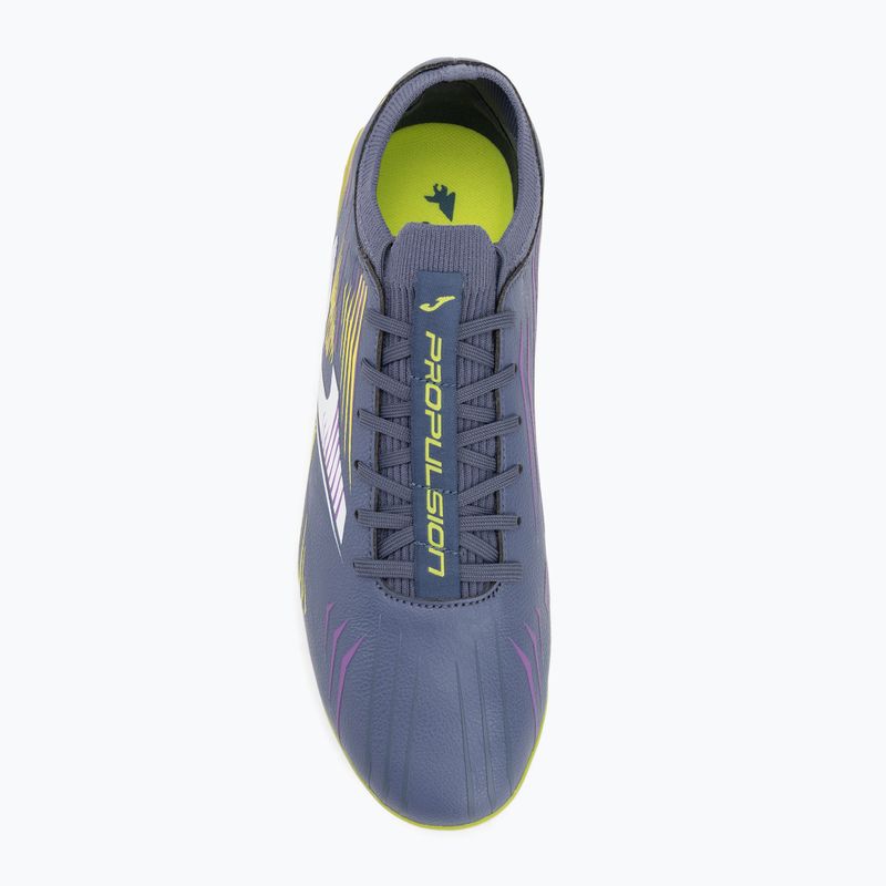 Buty piłkarskie męskie Joma Propulsion Cup FG purple/yellow 5