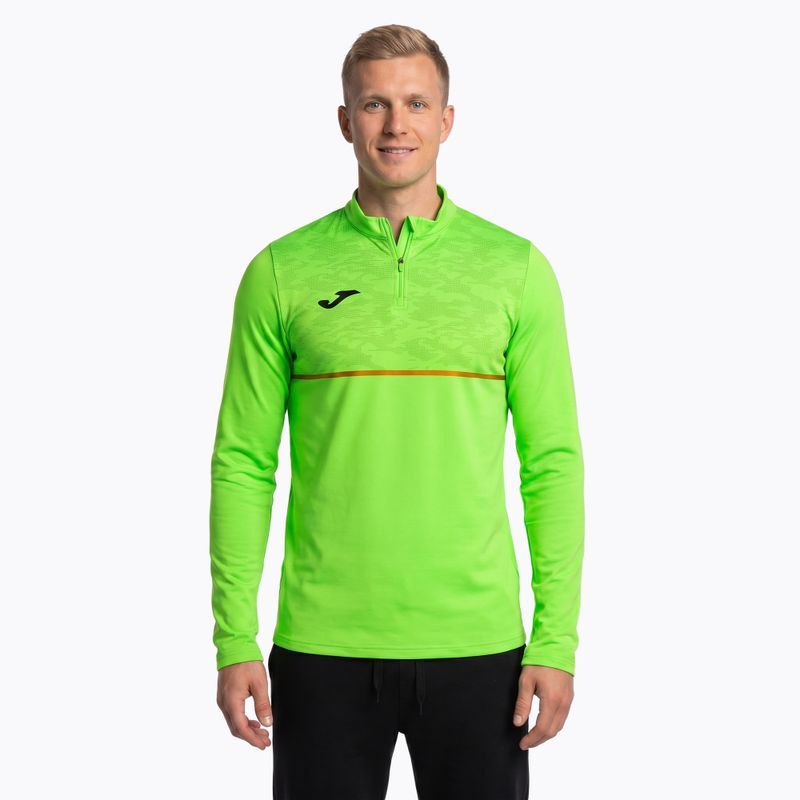 Bluza do biegania męska Joma Record III fluor green