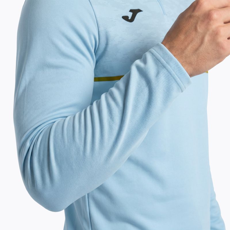 Bluza do biegania męska Joma Record III light blue 4