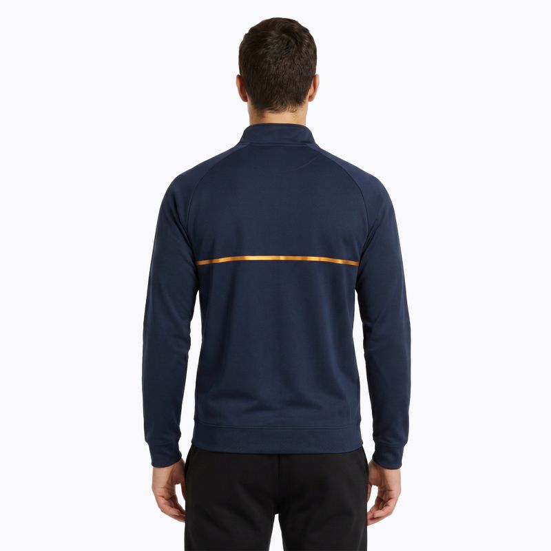 Bluza do biegania męska Joma Record III Full Zip navy 2