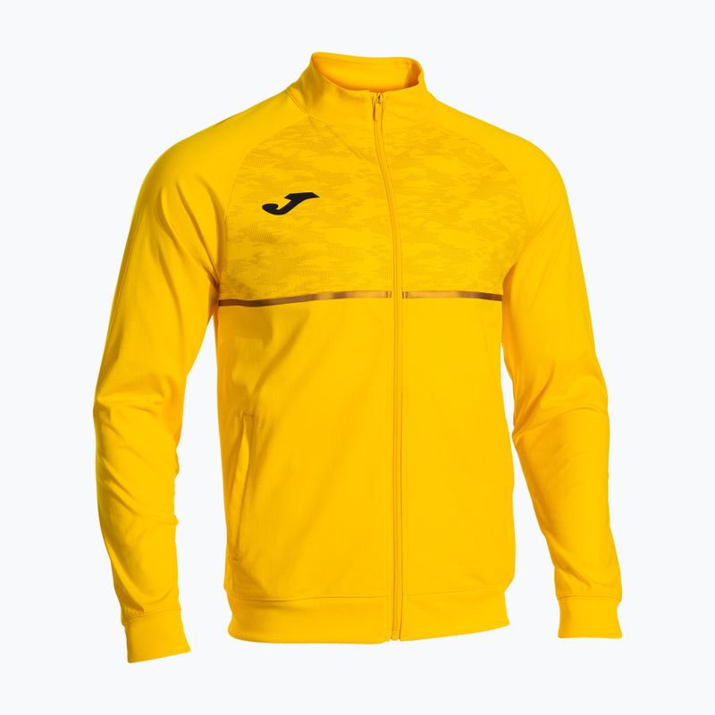 Bluza do biegania męska Joma Record III Full Zip yellow
