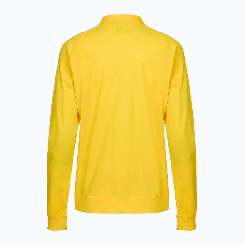 Bluza do biegania damska Joma Record III Full Zip yellow 2