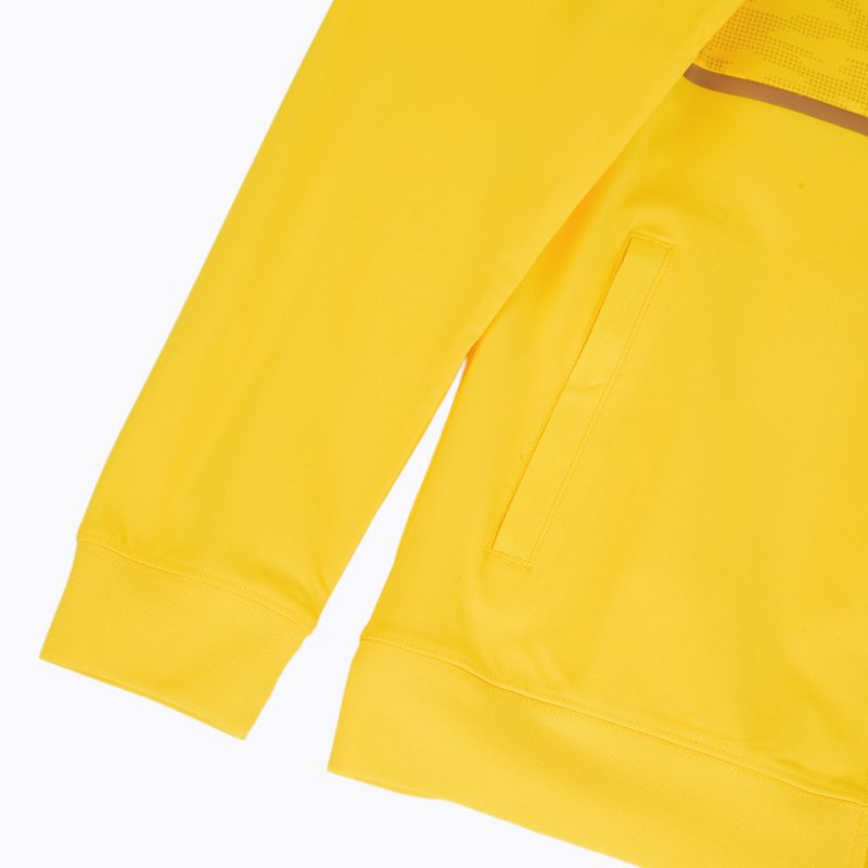 Bluza do biegania damska Joma Record III Full Zip yellow 4