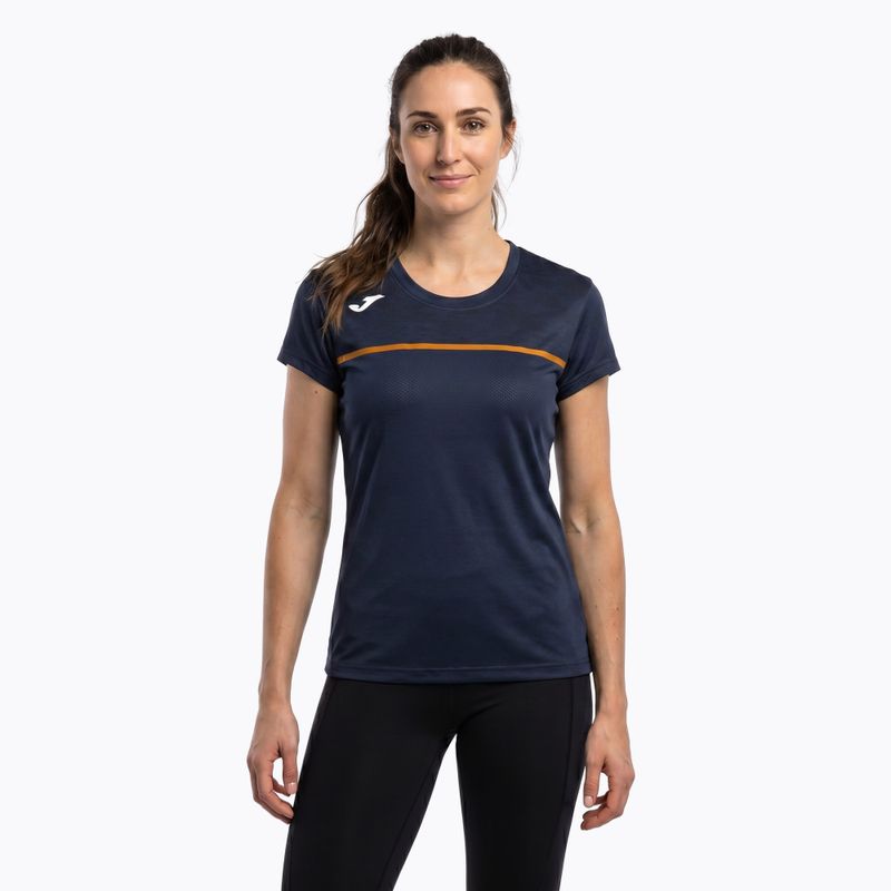 Koszulka do biegania damska Joma Record III navy