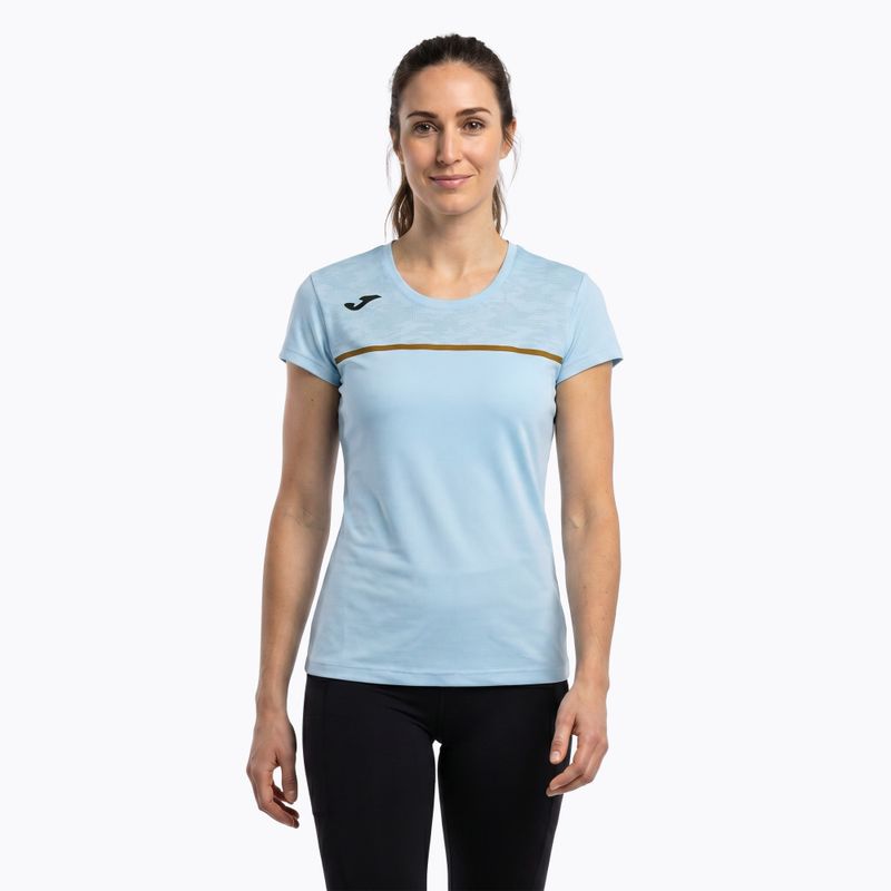 Koszulka do biegania damska Joma Record III light blue 3