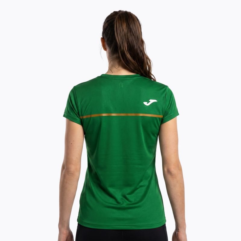 Koszulka do biegania damska Joma Record III green 2