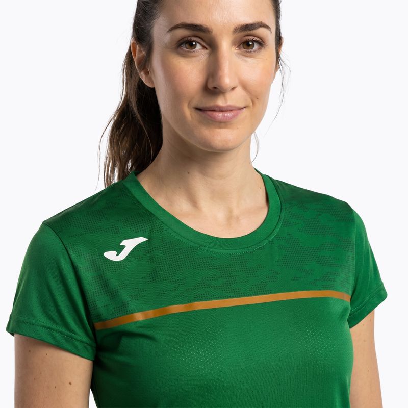 Koszulka do biegania damska Joma Record III green 4