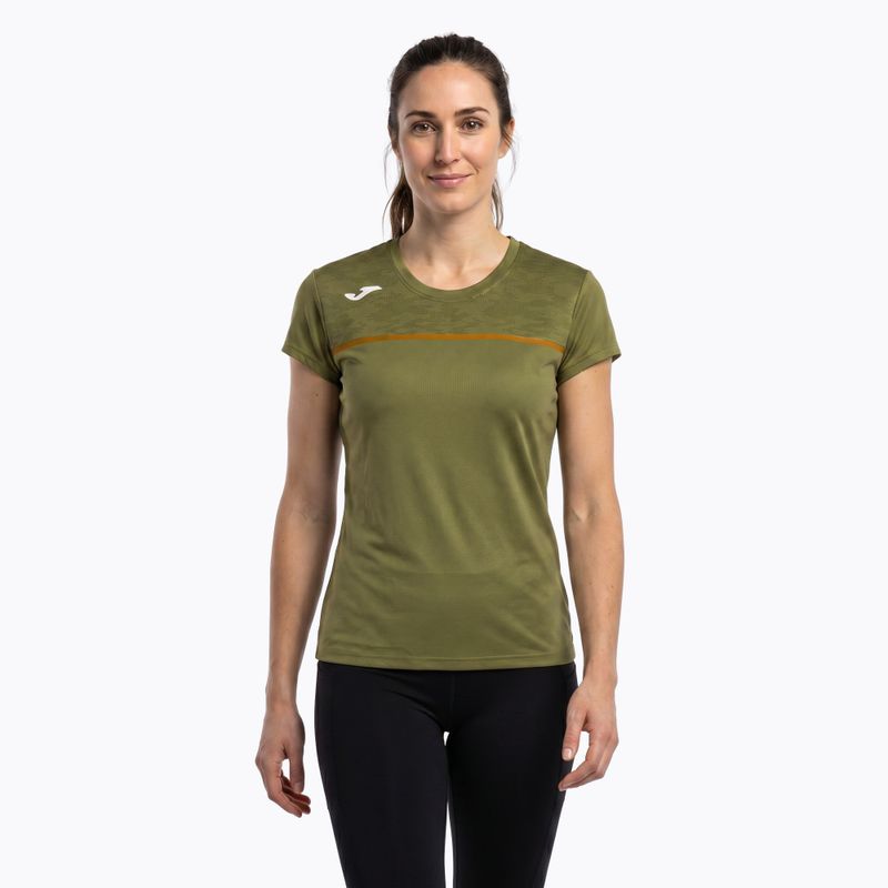 Koszulka do biegania damska Joma Record III khaki 3