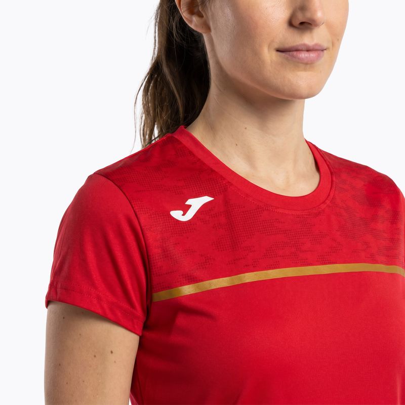 Koszulka do biegania damska Joma Record III red 4