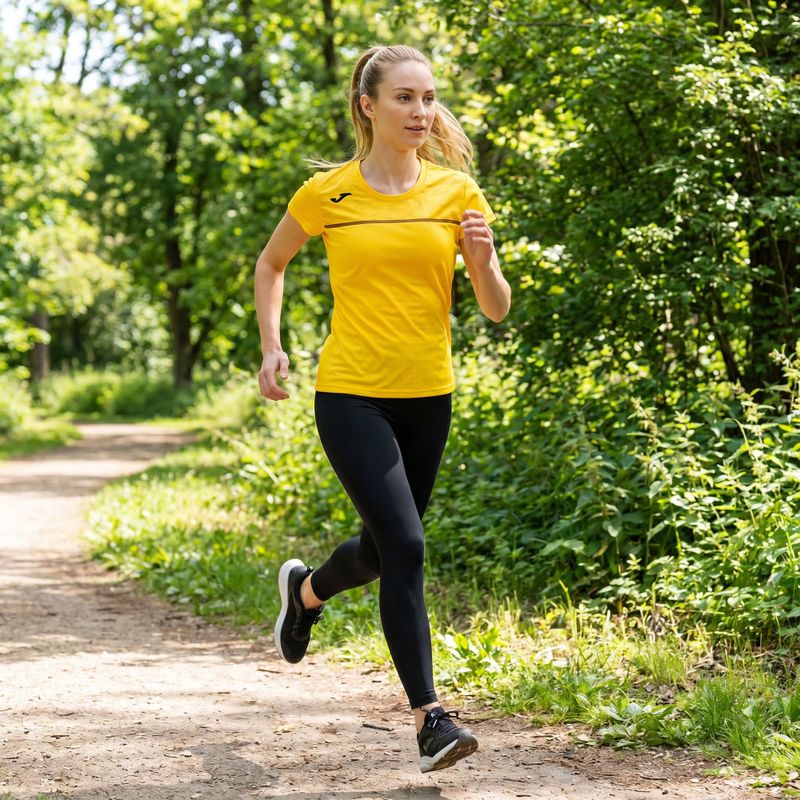 Koszulka do biegania damska Joma Record III yellow 7