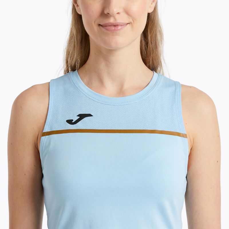 Koszulka do biegania damska Joma Record III Top light blue 3