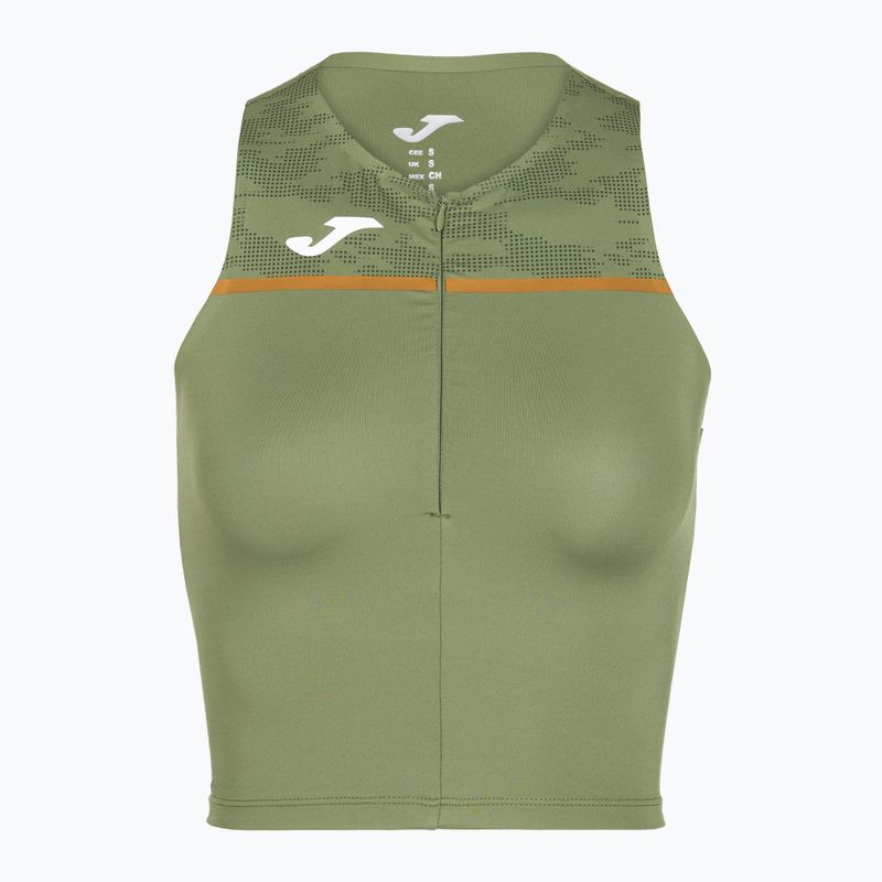 Koszulka do biegania damska Joma Record III Top khaki 4