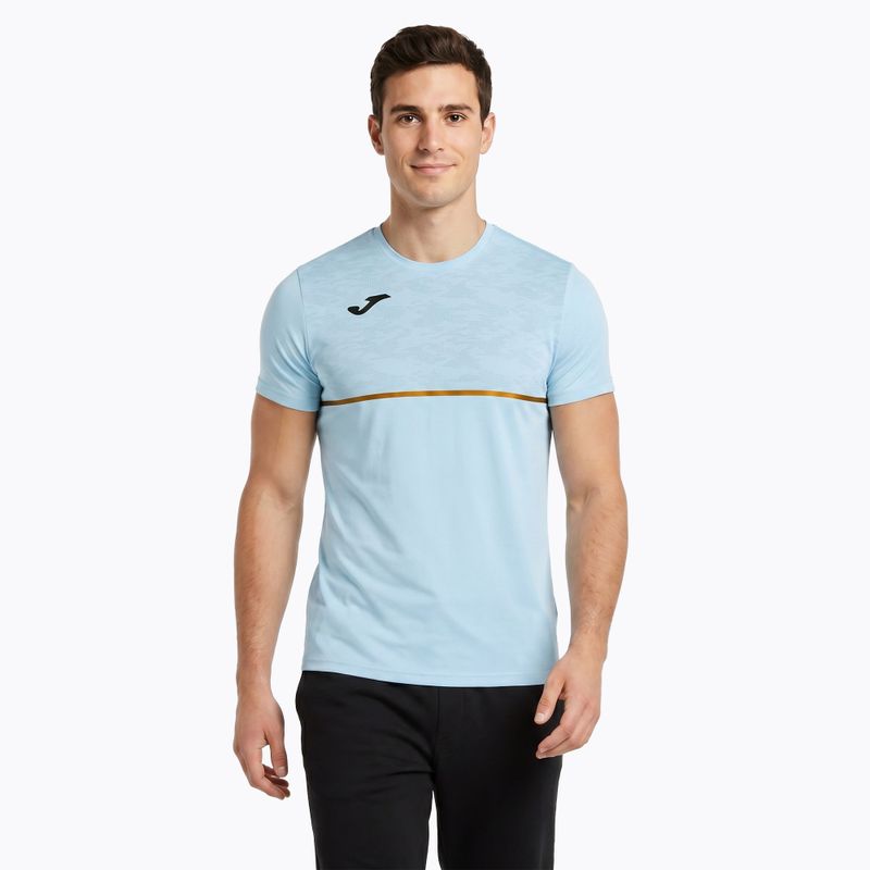Koszulka do biegania męska Joma Record III light blue 2