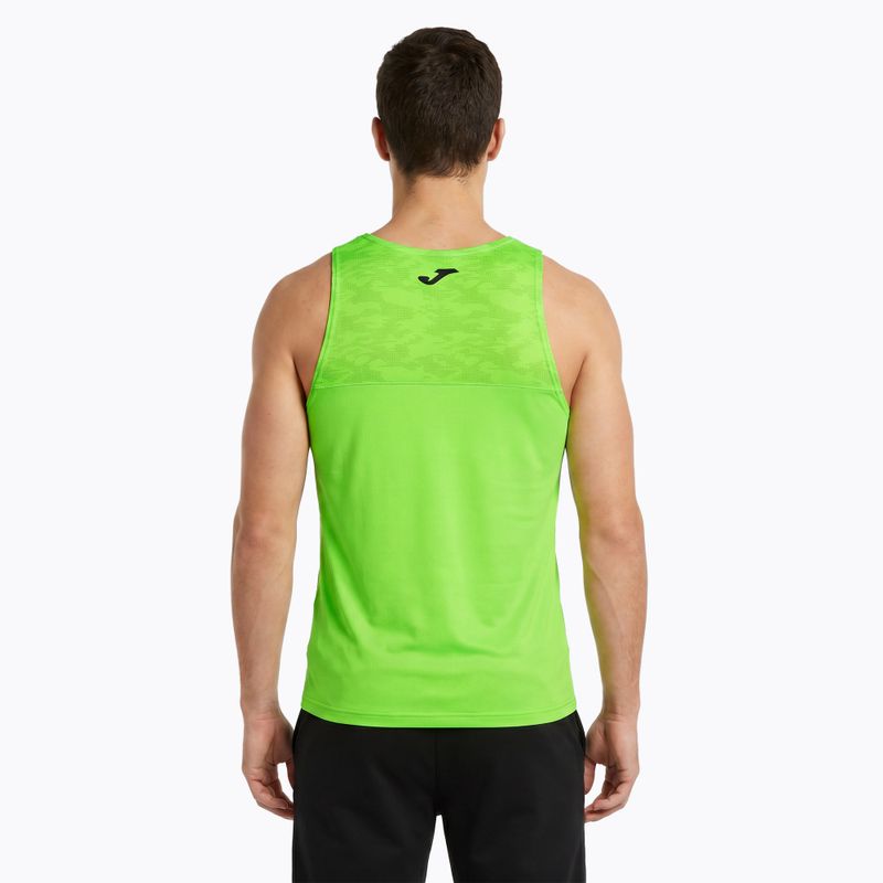 Koszulka do biegania męska Joma Record III fluor green 2