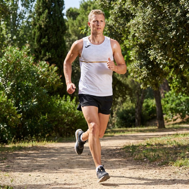 Koszulka do biegania męska Joma Record III white 3