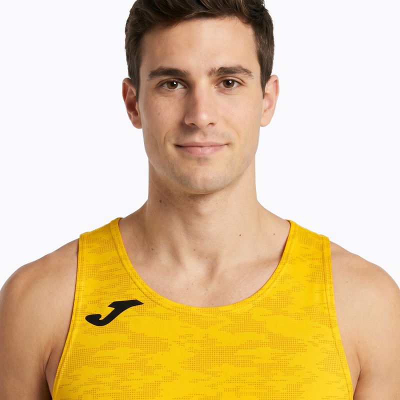 Koszulka do biegania męska Joma Record III yellow 4