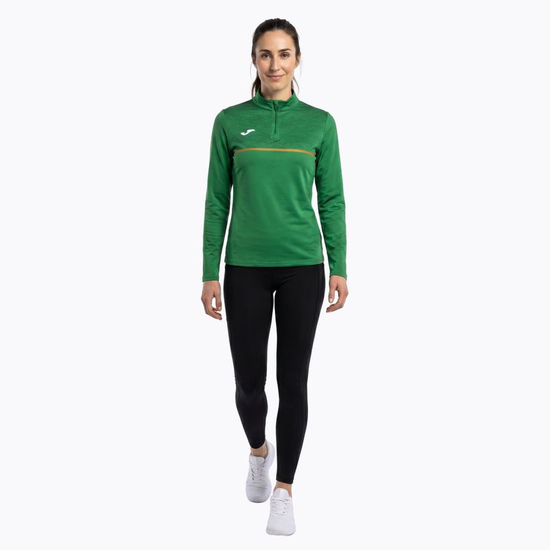 Bluza do biegania damska Joma Record III green 2
