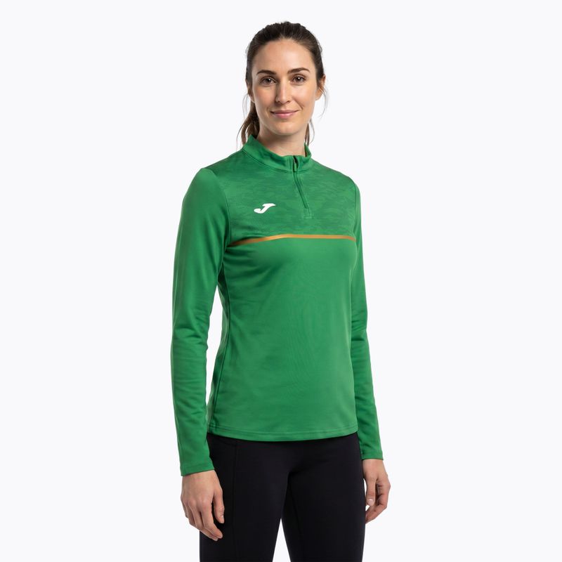 Bluza do biegania damska Joma Record III green 3