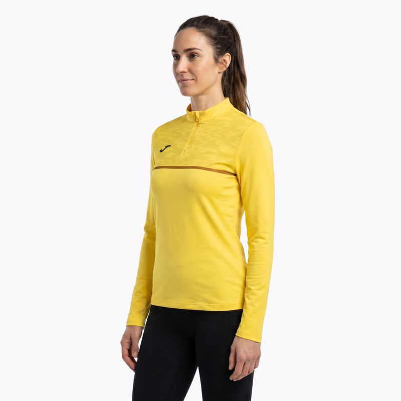 Bluza do biegania damska Joma Record III yellow 3