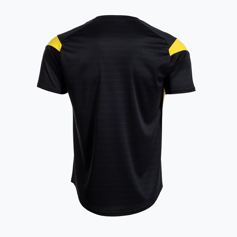 Koszulka męska Joma Montreal black/yellow 2