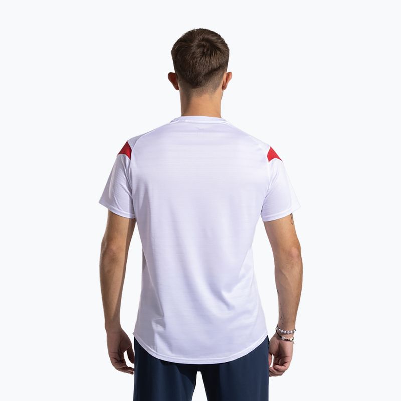Koszulka męska Joma Montreal white/red 2