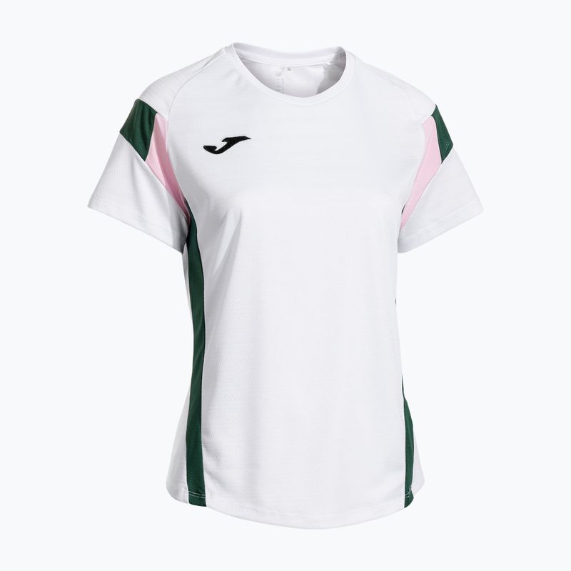 Koszulka teniskowa damska Joma Montreal white/green 2