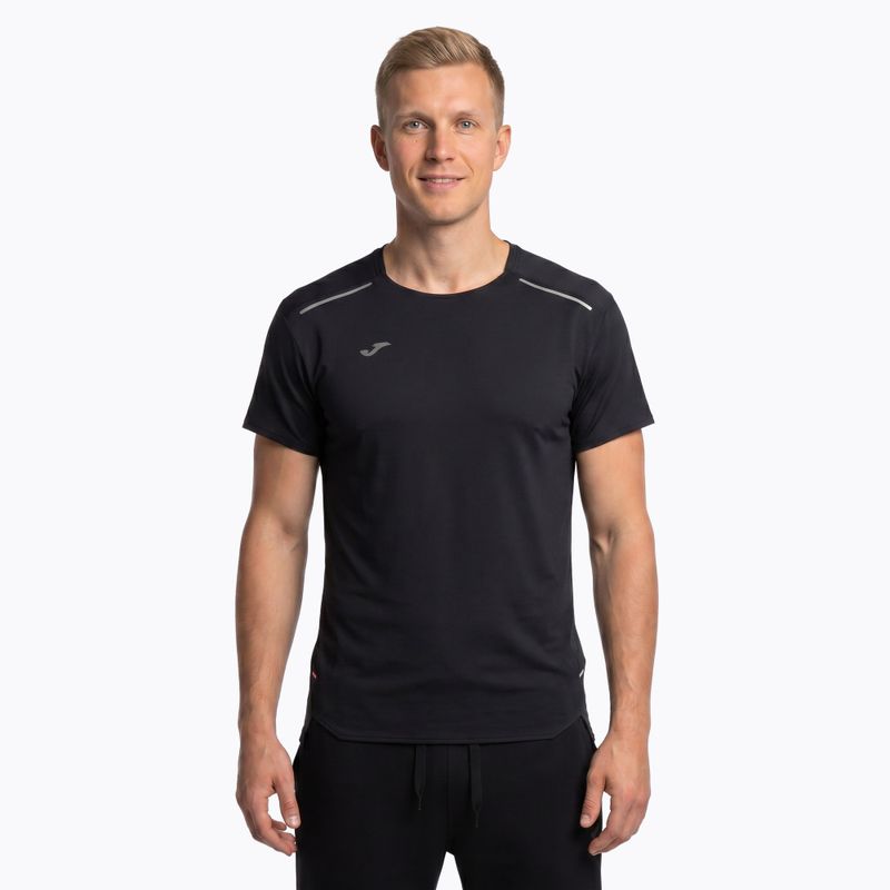 Koszulka do biegania męska Joma R-City black