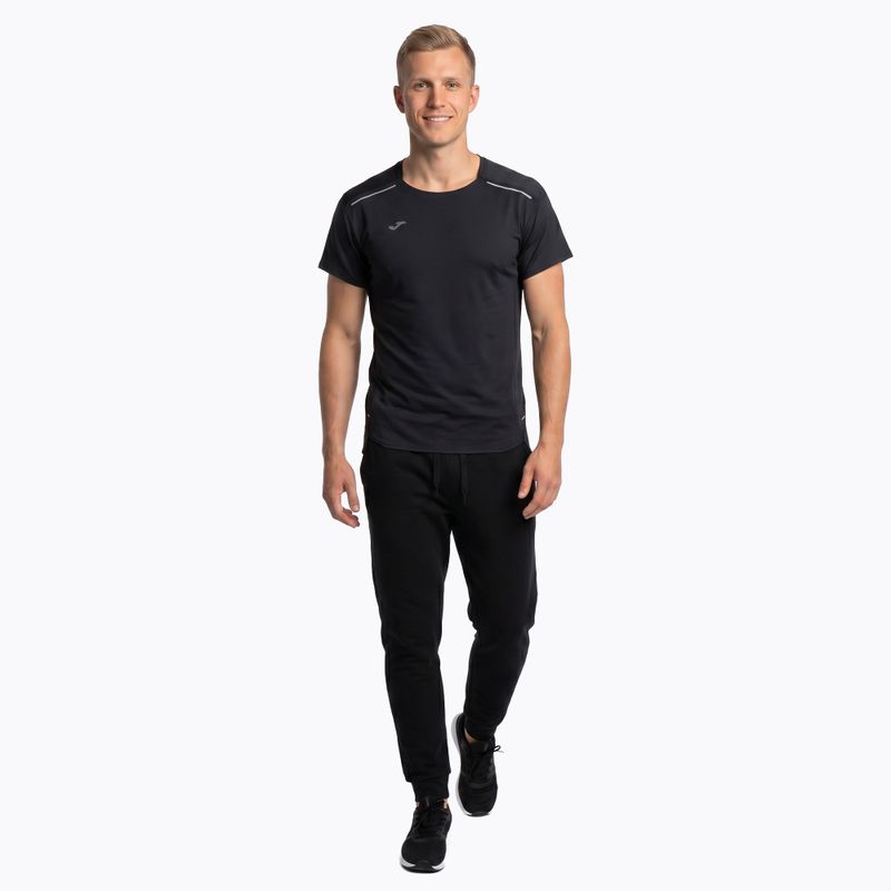 Koszulka do biegania męska Joma R-City black 2