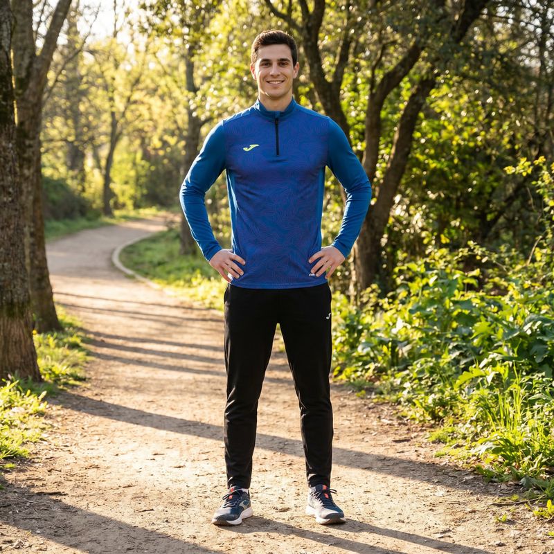 Longsleeve do bieganie męski Joma R-Nature royal 10