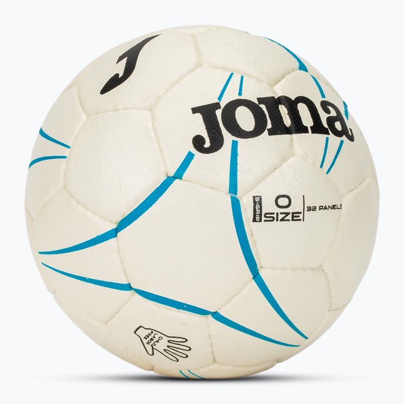 Piłka do piłki ręcznej Joma S-Grip white/turquoise rozmiar 0 2
